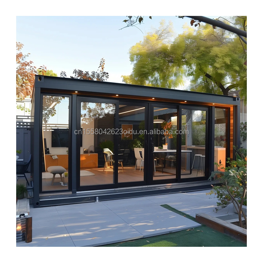 Steel Frame Galvanized Steel Bending 180g Modern 20FT 40FT Prefabricated House for Shipping Container Garden Home Hotel