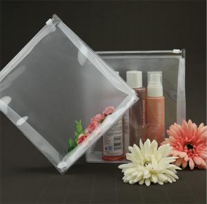 Quality Lightweight Transparent Travel Toiletry Bag Bespoke 100% Handmade Sewing wholesale