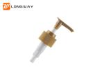 Durable PP Cosmetic Pump Dispenser Top , Plastic Lotion Pump Replacement
