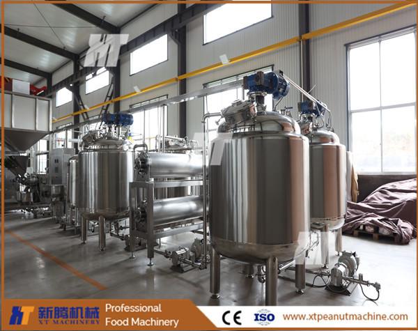 SUS304 Nuts Paste Cooling Equipment Groundnut Circulating Butter Cooler