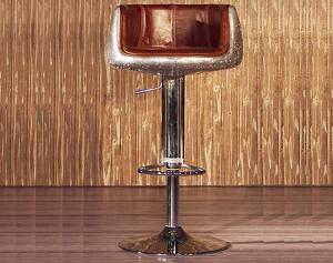 Quality Leather Aviator Chair Adjustable Height Swivel Chair Bar Stools wholesale