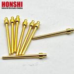 Brass Machined CNC Milling Turning Shaft Parts for High Demand Power Transmissio