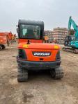 Good Condition Second Hand DOOSAN DX60 Excavator Original Paint and Energy