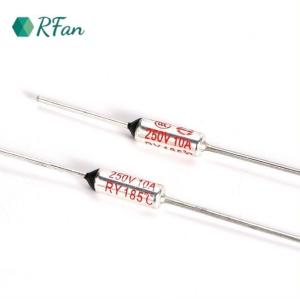 Quality 185°C Ceramic Thermal Fuse Disposable Thermal Cutoff 250V 10A For Rice Cooker wholesale