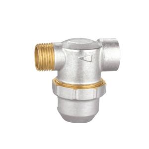 China High Precision Brass Filter Valve 1/2 3/4 Nickel Plated Brass Water Strainer FT1005 on sale