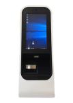 Hunghui Hotel Airport Self Service Information Kiosk 17inch For Passport Scanner