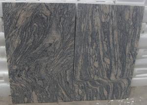 Quality Polished G441 China Light Grey pink Juparana Imperial Sand Wave Granite Tread stone tiles slabs wholesale