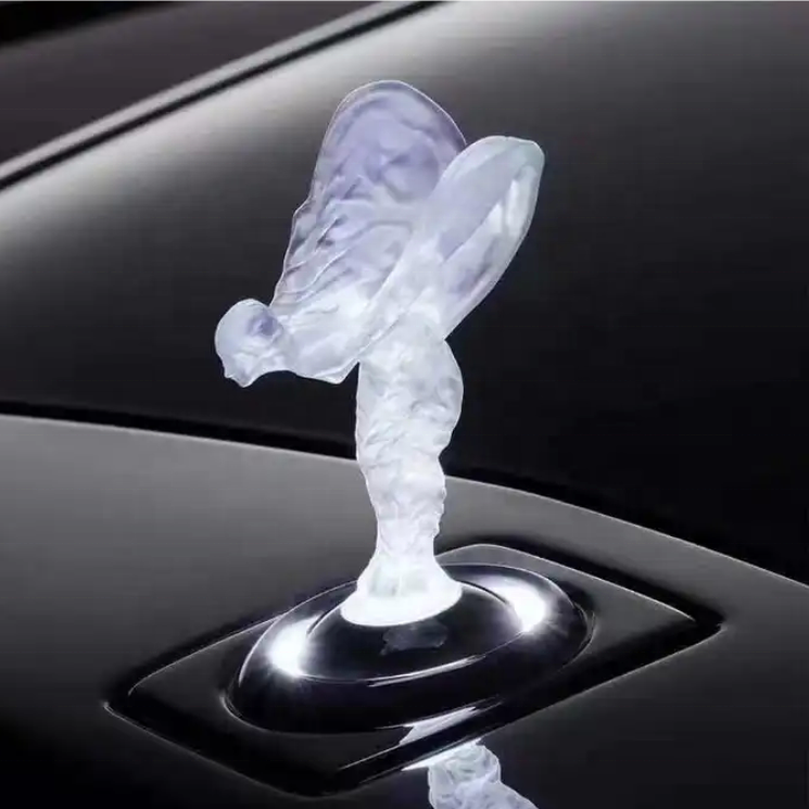 2018- For Ghost Cullinan Transparent Luminous Black Mark For Luxury Cars
