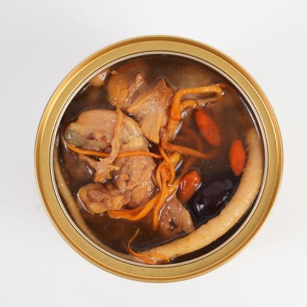 Natural Ginseng Herbal Essence Wolfberry Chicken Soup Super Food Protect Eyes