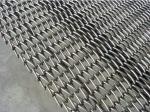 304 Stainless Steel Mesh Conveyor Belt , Pressed Steel Wire Conveyor Belt Custom