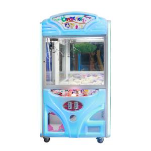 Quality Candy Plush Toy Claw Crane Machine , Metal Cabinet Magical Claw Machine wholesale