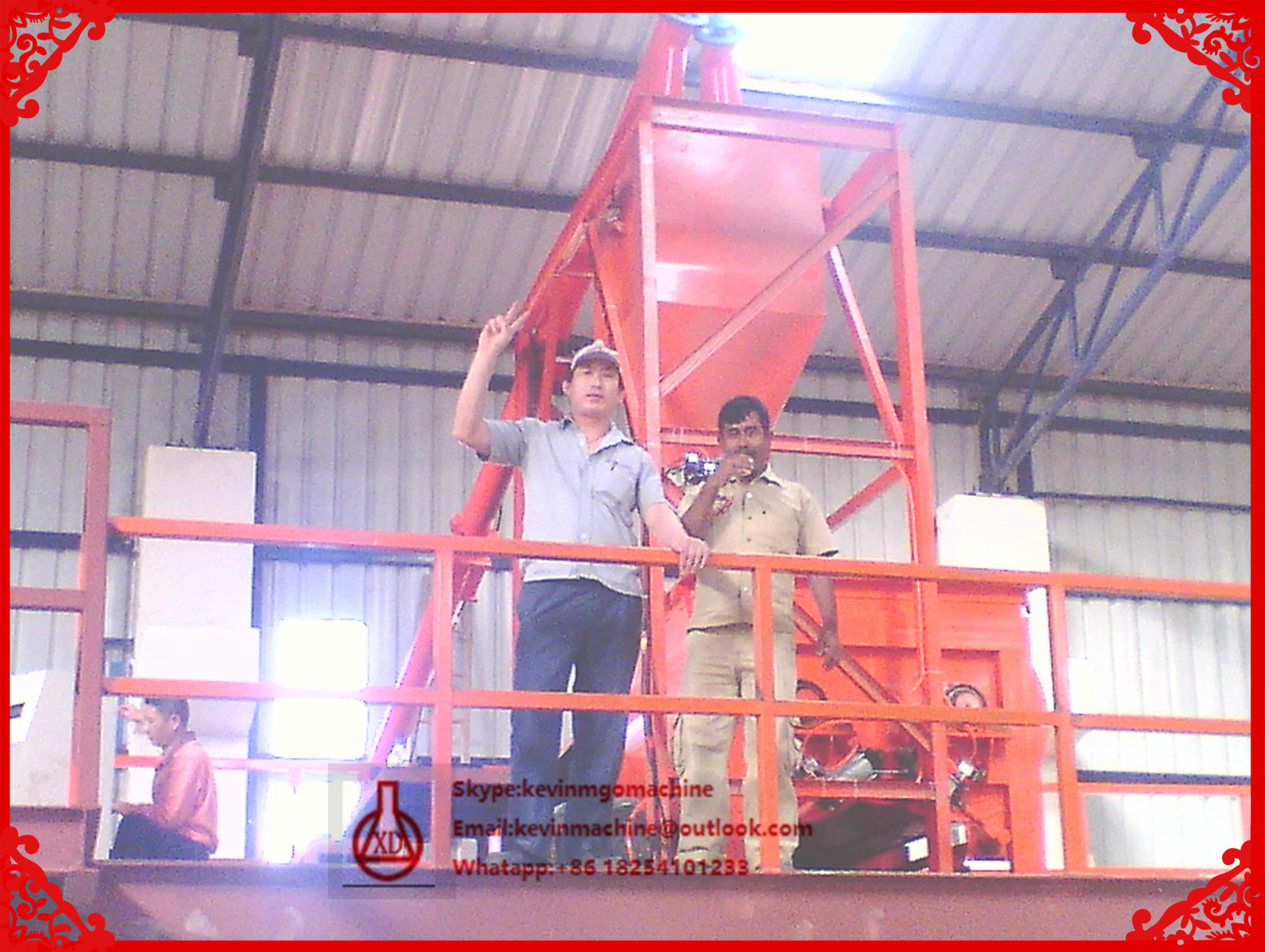 GRC Gypsum Board Production Line with Double Roller Extruding Technology