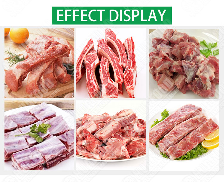 Fully Automatic Kitchen Bone Meat Saw Cutter For Sale