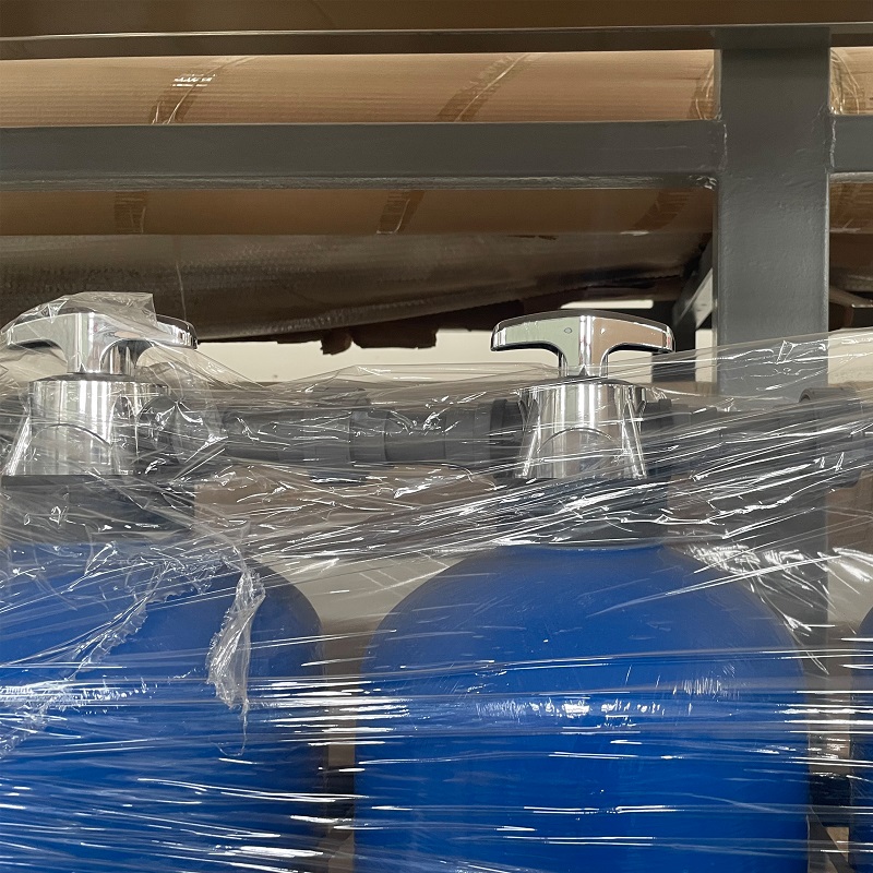 1000 L / H Water Filtration Machine For Well Water Sand Carbon Filter Industry Purifier