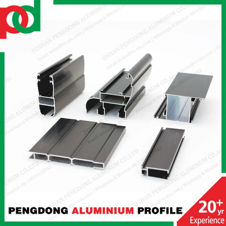 Hot Sell Aluminium Casement Window Profile For TOGO BENIN CONGO BURKINA GABON BAMAKO