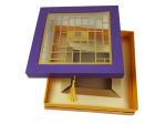 Purple Cardboard Box Customized Gift Box Packaging Colors Printed Design