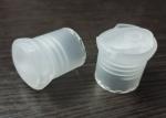 Translucent PP Plastic Screw Caps 30 . 5MM Height For Shampoo Bottle