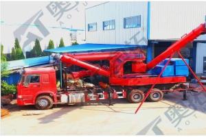 Quality Vehicle Mounted Screw Ship Unloader With No Dust Pollution Whole Process wholesale