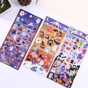 Quality 0.025mm Festive Stickers Sprinkle Gold Self Adhesive PVC Sticker wholesale