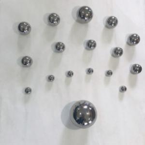 Quality HRc52 - 62 22mm Steel Ball , Metal Bearing Balls Mirror Polished surface wholesale