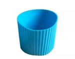 Heat Resistant Plastic Cup Sleeve Colorful Plastic Coffee Cup Holders
