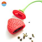 Sassy Silicone Fruit Strawberry Orange Shape Tea Bags