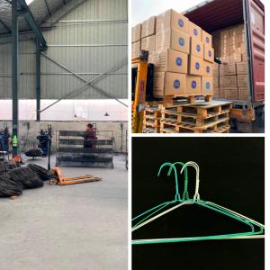 Quality Disposable Modern Thin Clothes Hangers , Laundry Factory Coated Wire Hangers wholesale