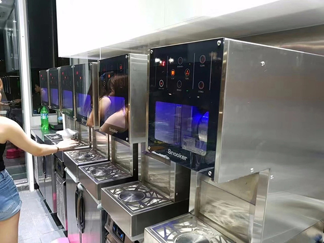 Automatic SS Milk Snow Bingsu Machine / Super Fine Snow Ice Maker