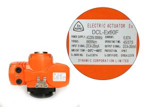 Quality ExdIICT4 24VAC 600Nm Explosion Proof Electric Actuator wholesale