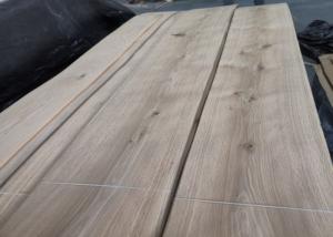Quality Natural Sliced Knotty American White Oak Veneer Sheets For Decoration wholesale