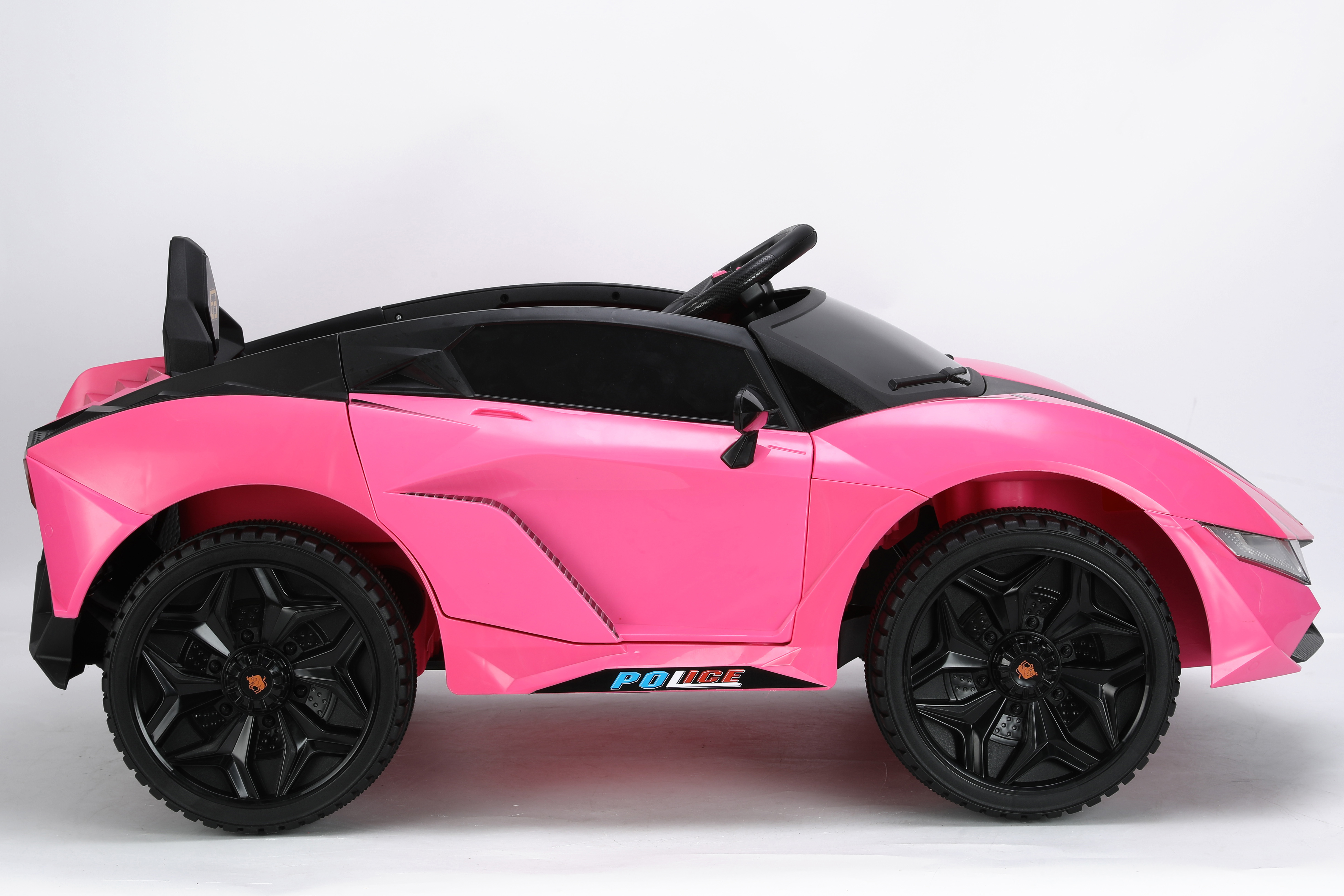 Kids' Playtime Pink Electric Ride On Car with Four Big Wheels Ttem NO. SMG6136
