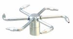 Brass Chrome Rotating Fountain Jet Nozzle Fountain Spray Heads Pond Fountain