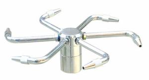 Quality Stainless Steel Rotating Fountain Jet Nozzle Fountain Spray Head Pond Fountain Nozzle wholesale