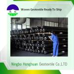 280GSM Split Film Woven Geotextile Embankments reinforcement