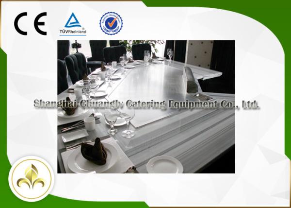Custom Japanese Teppanyaki Grill Induction / Electric Hibachi Cooktop Built In