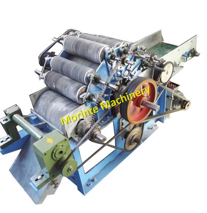 Morinte Lab digital carding machine used for carding cotton / wool / polyester fiber sliver web output