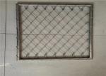 Stainless Steel Knotted Poultry Netting Zoo Animal Rope Mesh