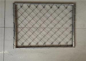 Quality Stainless Steel Knotted Poultry Netting Zoo Animal Rope Mesh wholesale