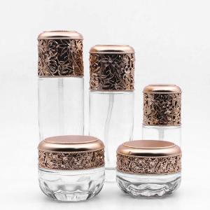 Quality Transparent 40ml-120ml Cream Jars Cosmetic Packaging Containers 30g 50g wholesale