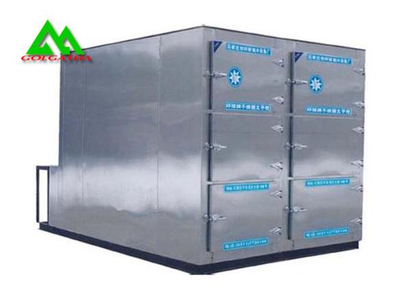 Stainless Steel Medical Refrigeration Equipment Mortuary Refrigerator Morgue