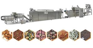 Quality Stainless Steel 304 Pet Food Extrusion Equipment Full Automation Type wholesale