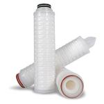 20 Inch 40 Inch High Flow Rate PP Pleated Filter Cartridge for PLC Water
