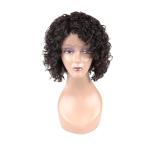 Healthy Custom Virgin Hair Lace Wigs / 100 Percent Human Hair Wigs No Tangling