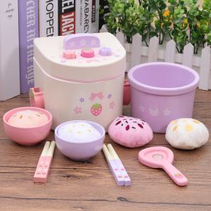 Quality Wooden Rice Cooker Toy For Kids Early Education wholesale