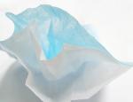 White And Blue Disposable CE0197 Breathable Dust Mask