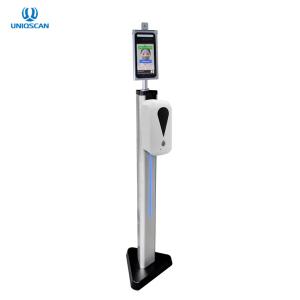 Quality F2.2 Cameras 200W 450cd/m2 Face Recognition Thermometer wholesale
