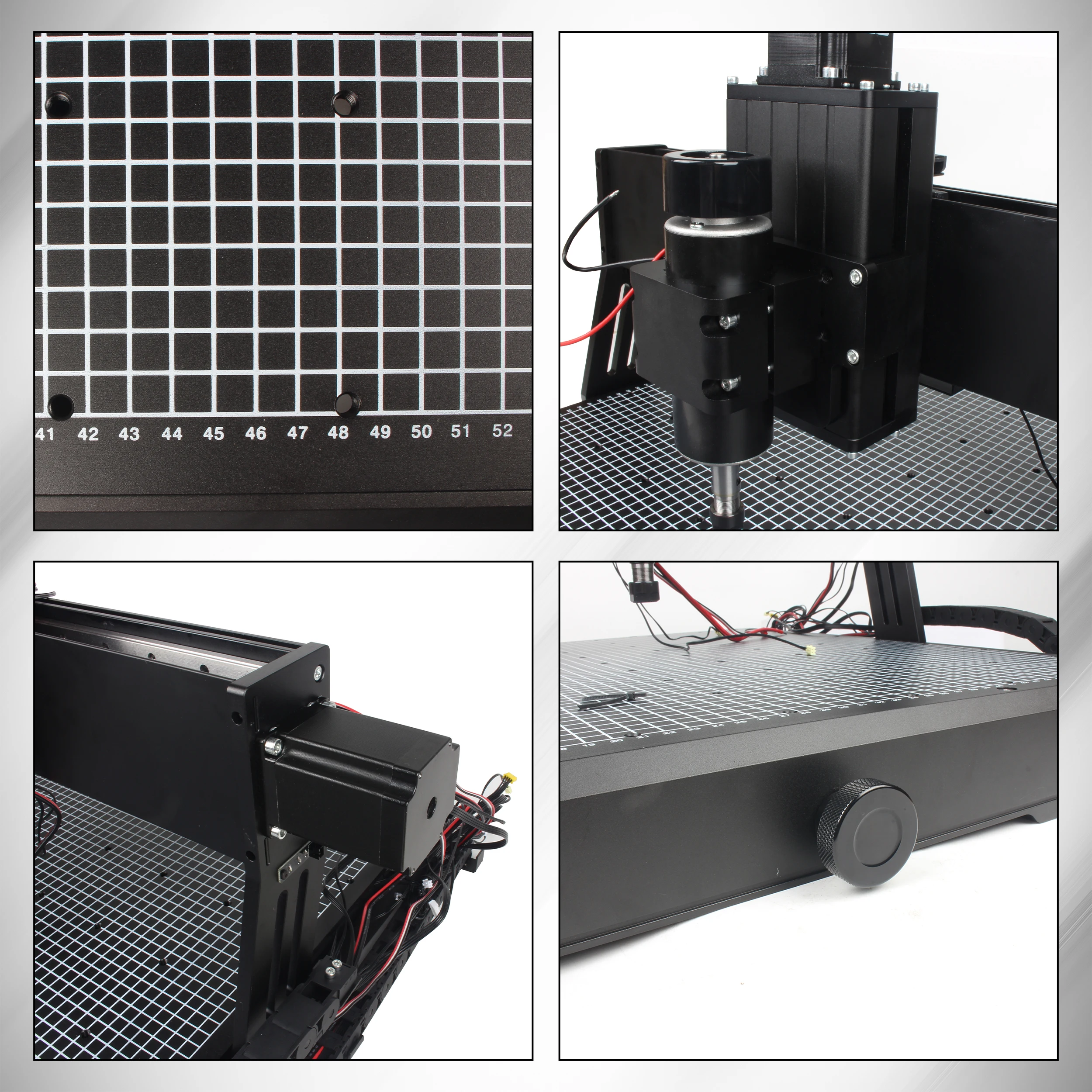 3 Axis 4540 Plus CNC Engraving Machine 500W For Woodworking Metal Square Linear