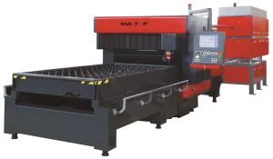 Quality 1500W die board CO2 laser cutting machine , cutting size 1250 * 2500mm wholesale