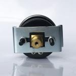 40mm Black Steel Case 10 Bar Panel Mount Brass Wetted Parts Utility Pressure