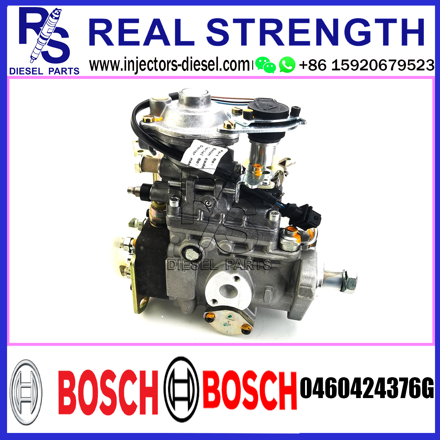 New VE Pump VE4/12F1250R558-3 Diesel Fuel Injection Pump 0460424376G Pump oe ve4/12f1250r558-3